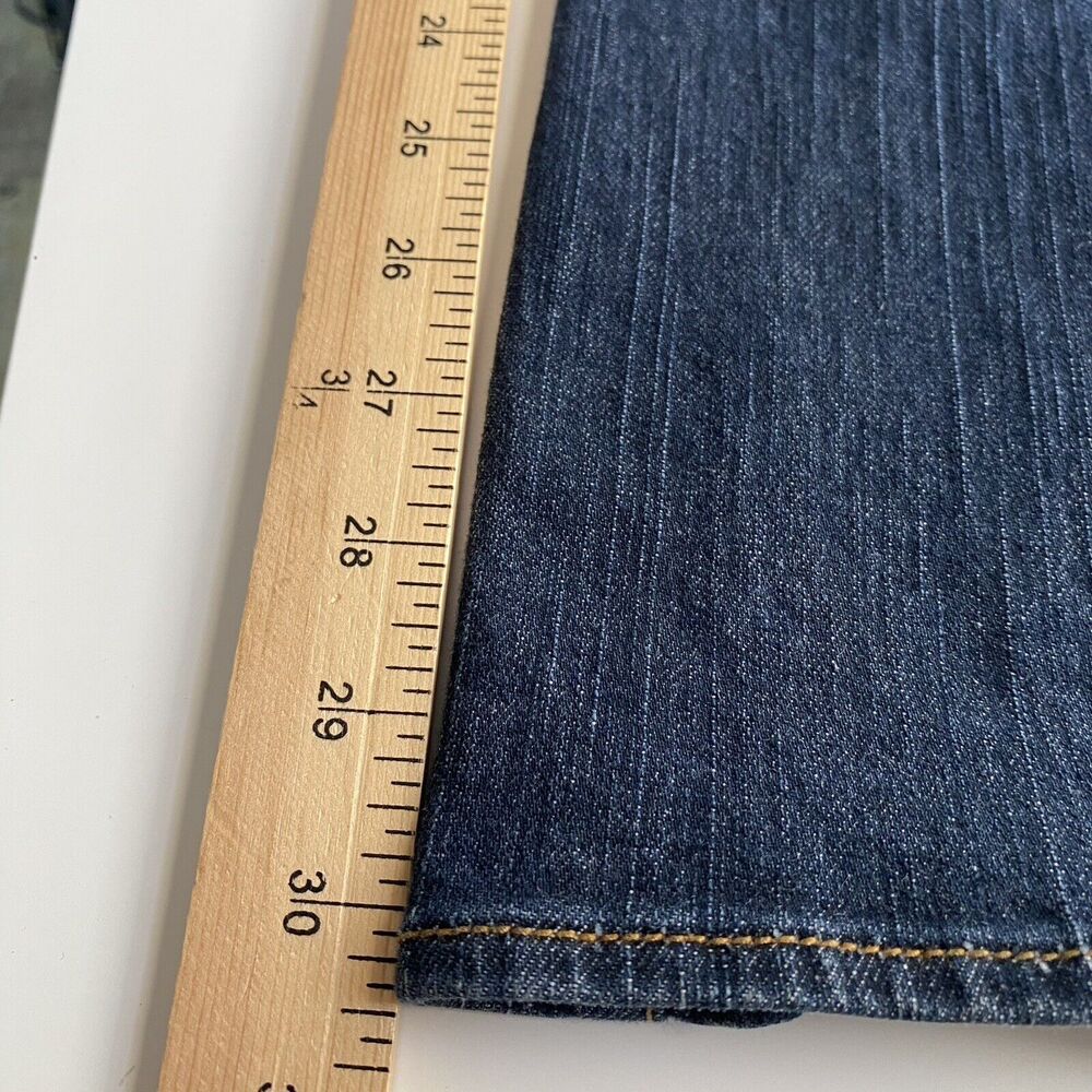Silver Jeans Women's Straight Leg Jeans - Dark Blue - Picture 5 of 8